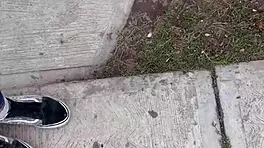 me cojo a mi cita de tinder con creampie bent over vibrator cum in restaurant