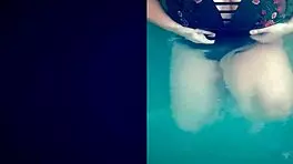 I enjoy hot tub fun with horny white teen