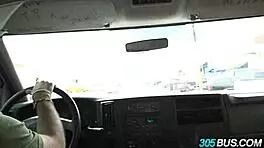 Juicy Latina Ass Fucked On The 305bus 2 1