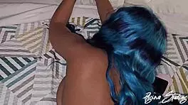 In this part, my favorite whore rides a big black cock cowgirl style.