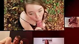 british student nurse with blue eyes tells you how to wank your cock and cum for her in cosplay