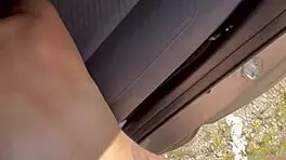 pretty young hooker talks to bf while getting fucked naked in public 😏