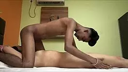 indian bhabhi bends over for wet fantasy sex with 18 year old, squirting orgasm!