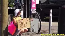 Amateur Teen Fucked On Car Cumshot