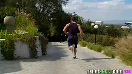 lexi bloom says, 'fuck me harder' during hardcore session