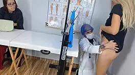 stepmom takes stepdaughter to kinky gynecologist appointment