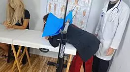 stepmom takes stepdaughter to kinky gynecologist appointment