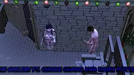 CHODE WANG explores OWLERY at GOBBYWARTS SCHOOL of SEXCRAFT and WICKEDRY sims 4 harry potter rule 34 porn