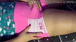 Caught poorly raised stepdaughter in leggings