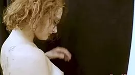 Skinny Ginger Luna Parish Deepthroats Cock Then Gets Pussy Fucked Bent Over