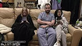 Jasmine Rose's Bush Gets Blasted With Cum In Latex And Tattoos