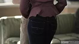 You're making me watch you fuck the teen 18+ neighbor from the window?