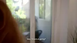 Cleaning with hot stepmother ended with hard sex in her pink tight pussy and huge facial