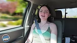 Jay asks, 'Ready for your tight pussy to be stretched, Imani Valor?'