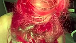 Real Redhead Hooker Gets Fucked Bareback And Lets Customer Cum In Her Pussy