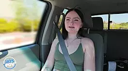 Jay asks, 'Ready for your tight pussy to be stretched, Imani Valor?'