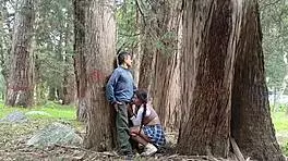 old peasant fucks young 18+ coed in the field