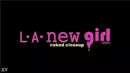 Sexy Blonde Teen Shows Amazing Body