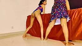 Girls club threesome with tight pussy fucking, anal, and facial squirting.