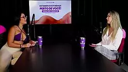 loira safada demonstra o seu boquete mostra os peitos depois de dizer que descobriu uma posi��o pra fazer sexo anal - milena moreau sheer red