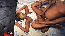 Having hardcore missionary sex with my step brother.