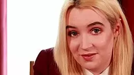 British student shows upskirt panties at party for jerk off instructions 😘