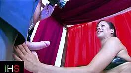 beautiful brunette girl fucked and enjoys like crazy in various positions