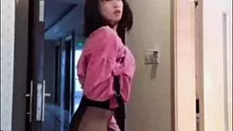 asian ladyboy jerks off flashing woman and cums 💦