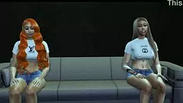 ice spice and latto in photoshoot session