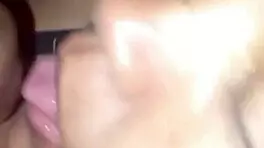 Pretty Babe Enjoys Riding Big Black Cock In Homemade Quickie, Getting Facial And Milking Huge Uncut Dick As Cuckold Watches