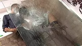 i get fucked in the shower with anal deepthroat and creampie