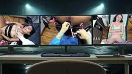 nicole luvas first gyno exam with latex gloves