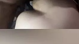 Pretty Babe Enjoys Riding Big Black Cock In Homemade Quickie, Getting Facial And Milking Huge Uncut Dick As Cuckold Watches