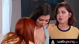 Adriana Chechik Surrenders to Lesbian Tease