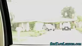 Watch these three blonde teens in a real lesbian threesome with oral and pov