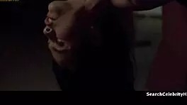 charlotte lewis topless in sketch artist 1993, giving a sexy blowjob.