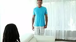 step daughter can't stop being a slut with her father-in-law.