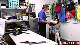 mads flores tries to steal in the office but gets caught red-handed