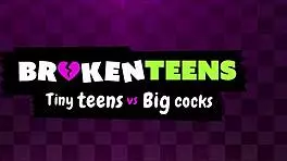 i break teen with big black dildo before bbc stretches tight pussy