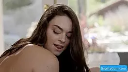 Big Ass Brunette Loves Massive Dick From Behind!