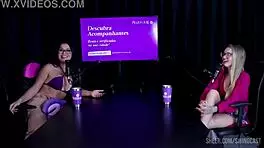 Intense Domination of Tattooed Latina Virgin in Public Swing with Toys