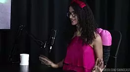 Compilation Of Spaghetti Swing Cast With Tiffany Rocha In Sheer Red