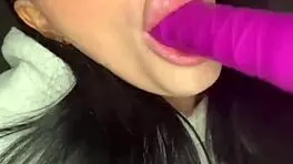 Slutty British Girlfriend Experiences Horny Toys