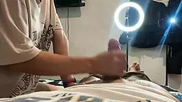 incredible blowjob from my stepsister while alone at home