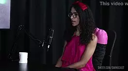 Compilation Of Spaghetti Swing Cast With Tiffany Rocha In Sheer Red