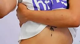 Sexy Amateur Latina Teen 18+ Masturbates Wet Pussy On Phone For Boyfriend