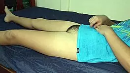 Horny Latina Babe with Wet Hairy Pussy Gets Fucked Hard in Homemade Amateur Video, Tight and Juicy First Time Creampie