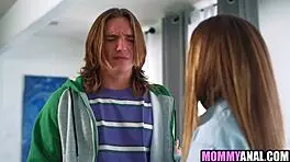 stepmom takes double penetration from stepson and bully