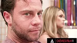 gorgeous babe athena faris endures hard fucking in swinger swap