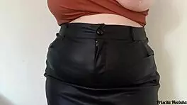 Horny Young Girl Masturbates with Vibrator Inside